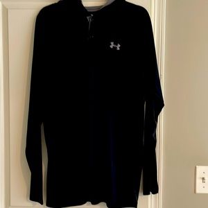 Hardly worn Under Armour heat gear 2 snap hoodie